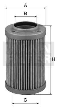 Mann-Filter - HD 49 - Flüssigkeitsfilterelement
