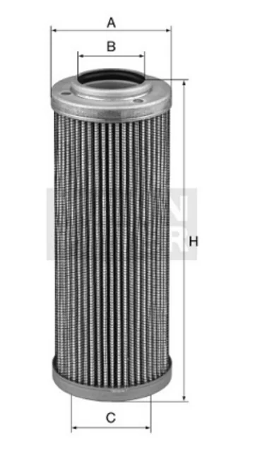 Mann-Filter - HD 70 020 - Hydraulikfilterelement
