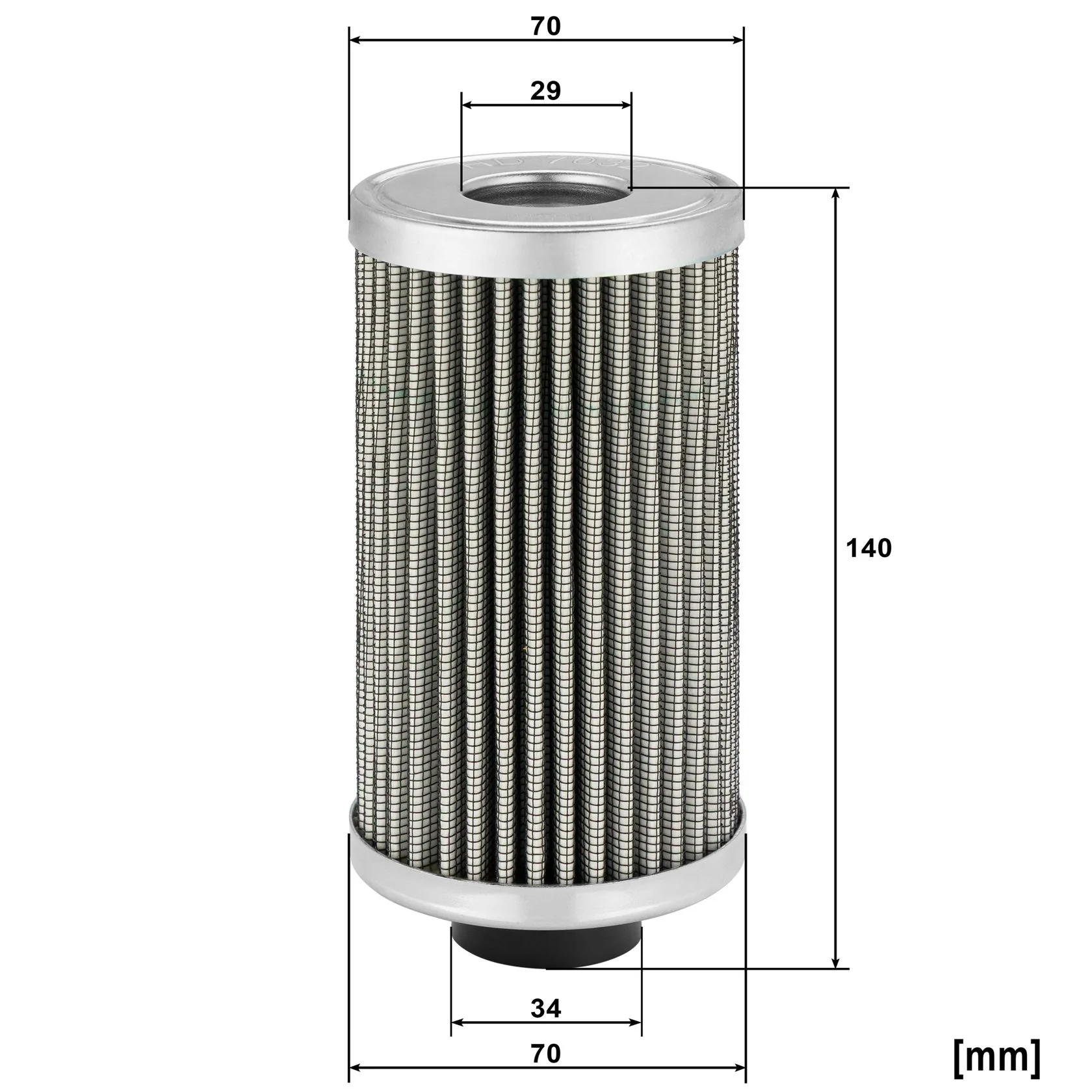 Mann-Filter - HD 7032 x - Hydraulikfilterelement