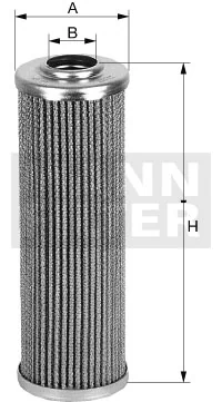 Mann-Filter - HD 717 - Flüssigkeitsfilterelement