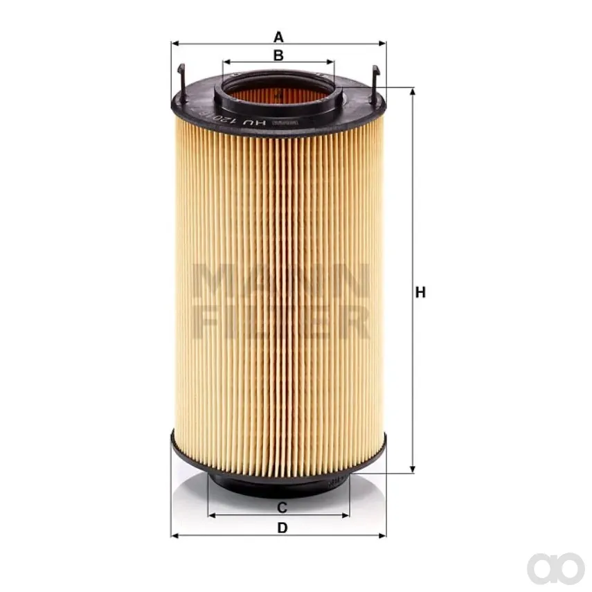 Mann-Filter - HU 12 016 z - Ölfilterelement