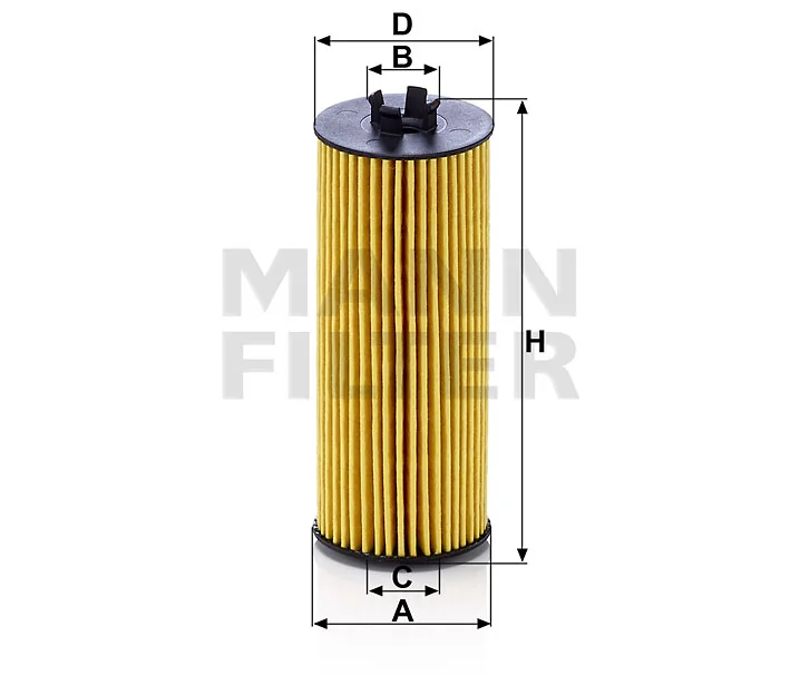 Mann-Filter - HU 6009 z - Flüssigkeitsfilterelement (metallfrei)