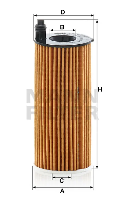 Mann-Filter - HU 6014/1 z - Flüssigkeitsfilterelement (metallfrei)