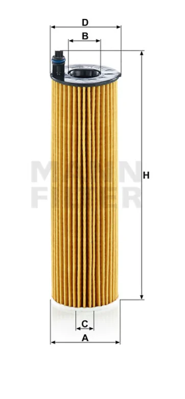 Mann-Filter - HU 6020 z - Flüssigkeitsfilterelement (metallfrei)