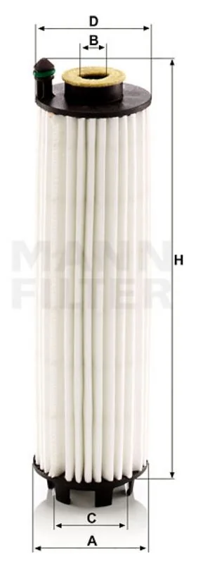 Mann-Filter - HU 6033 z - Ölfilterelement (metallfrei)