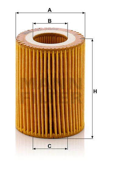 Mann-Filter - HU 7003 x - Ölfilterelement, metallfrei