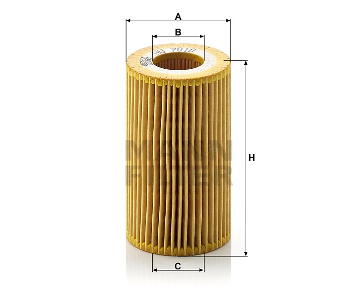 Mann-Filter - HU 7010 z - Flüssigkeitsfilterelement