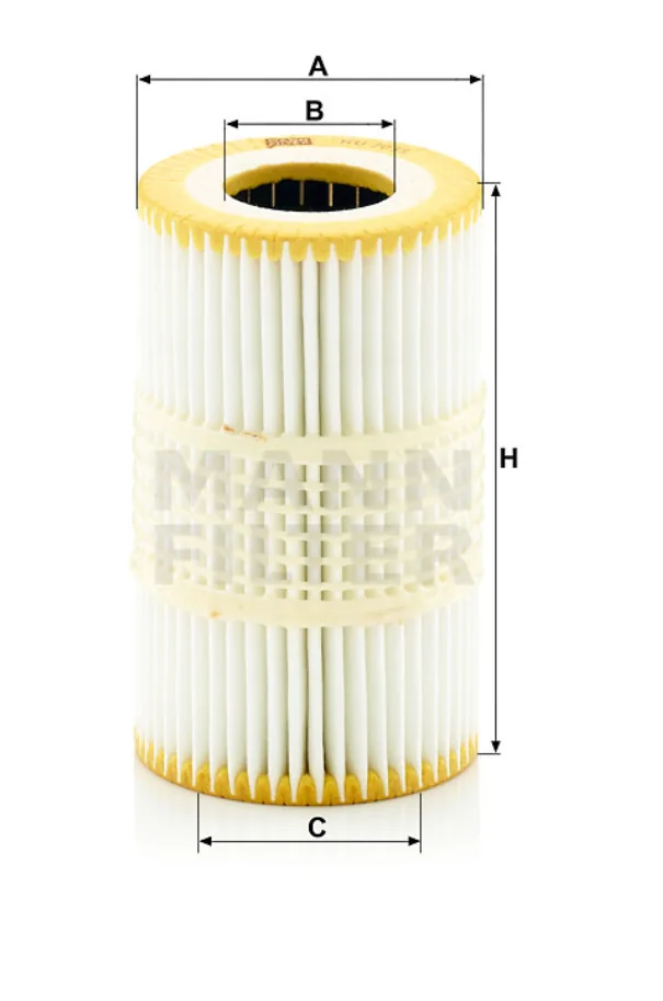 Mann-Filter - HU 7035 y - Ölfilterelement (metallfrei)