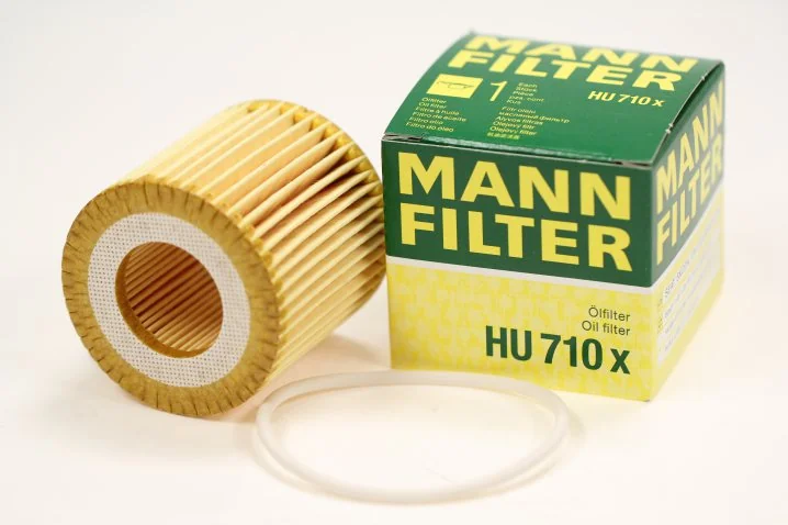 Mann-Filter - HU 710 x - Flüssigkeitsfilterelement (metallfrei)