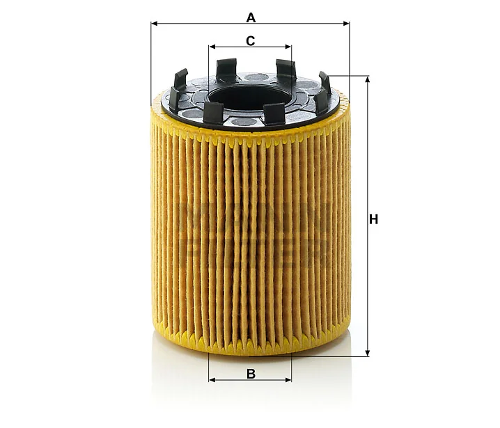 Mann-Filter - HU 713/1 x - Ölfilterelement, metallfrei