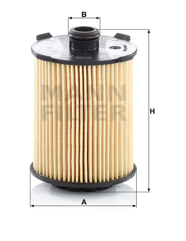 Mann-Filter - HU 8014 z - Flüssigkeitsfilterelement (metallfrei)