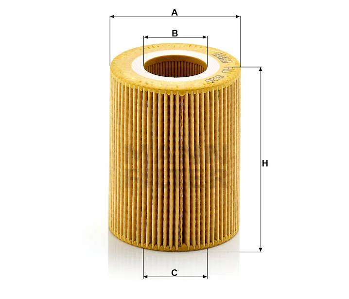 Mann-Filter - HU 826 x - Flüssigkeitsfilterelement (metallfrei)