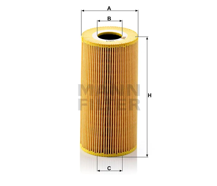 Mann-Filter - HU 848/1 x - Flüssigkeitsfilterelement (metallfrei)