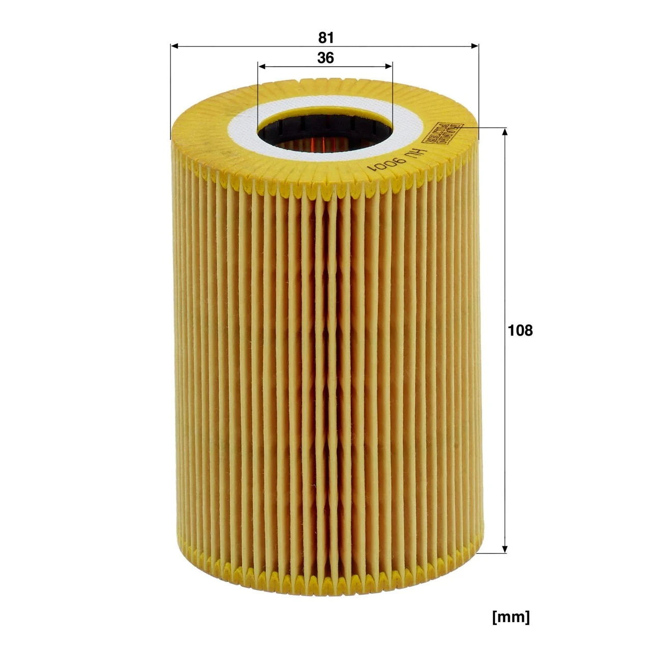 Mann-Filter - HU 9001 y - Ölfilterelement