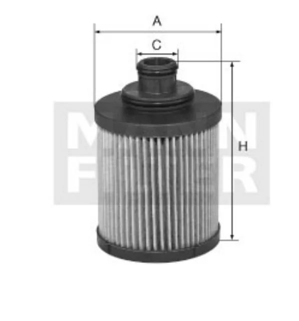 Mann-Filter - HU 9011 z - Ölfilterelement (metallfrei)
