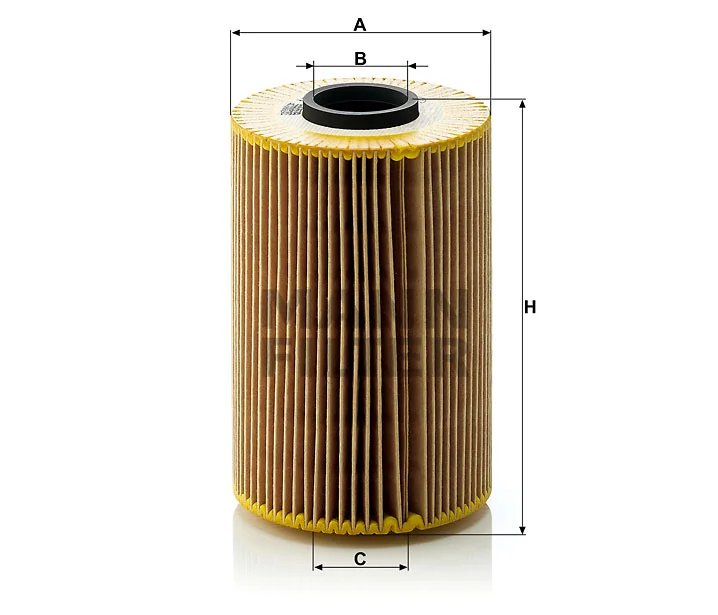 Mann-Filter - HU 930/3 x - Ölfilterelement metallfrei