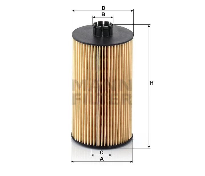 Mann-Filter - HU 931 x - Flüssigkeitsfilterelement (metallfrei)
