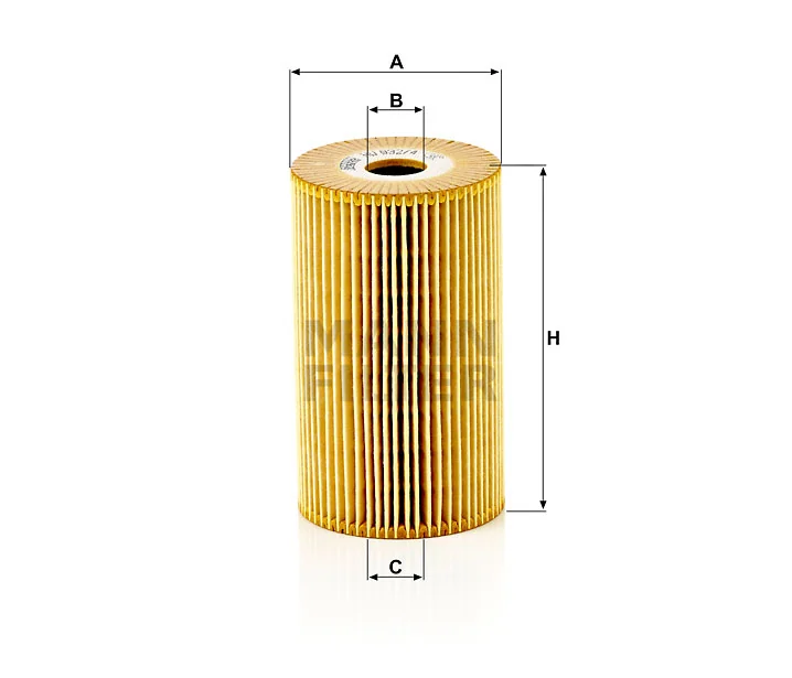 Mann-Filter - HU 932/4 x - Flüssigkeitsfilterelement