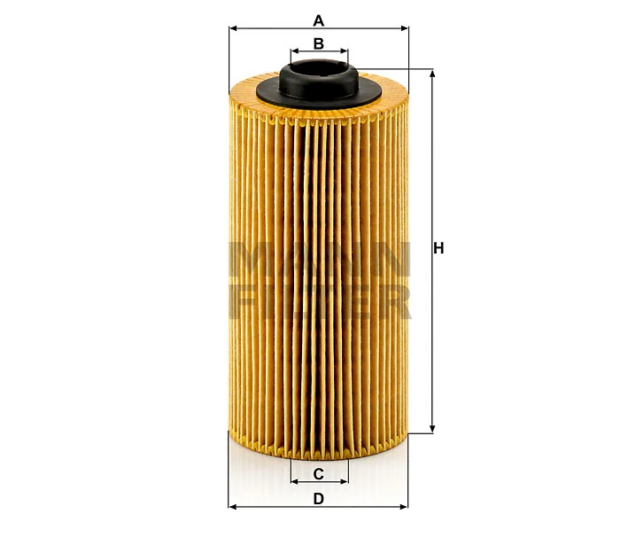 Mann-Filter - HU 938/4 x - Ölfilterelement metallfrei