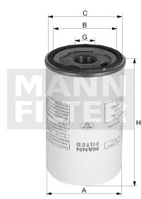 Mann-Filter - LB 13 145/12 - Luftentölbox