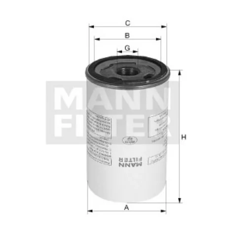Mann-Filter - LB 1374/29 - Luftentölbox