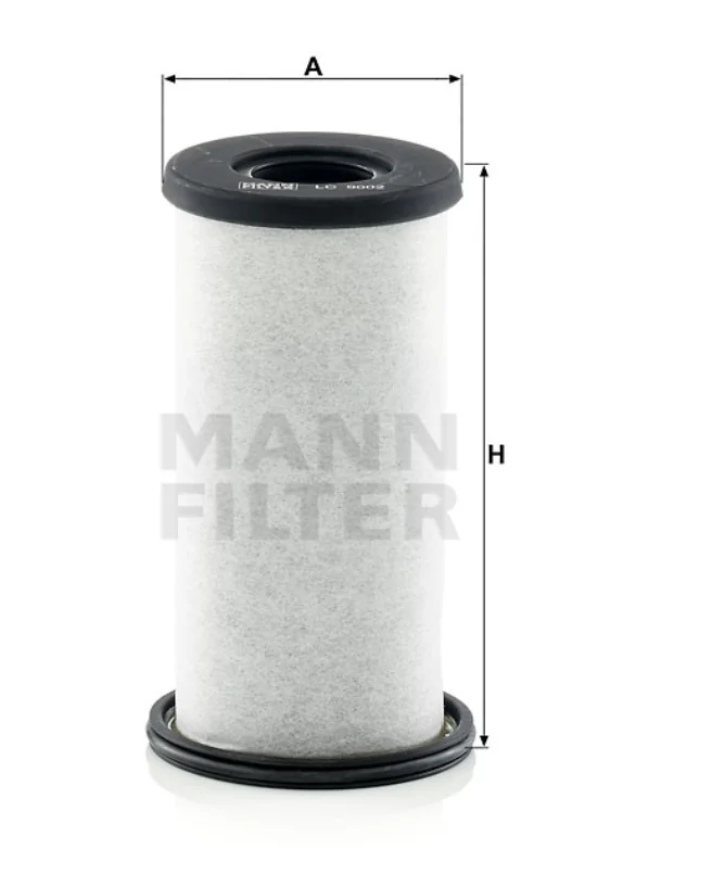 Mann-Filter - LC 9002 x - Ölabscheiderelement