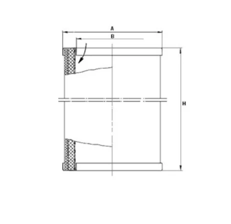 Mann-Filter - LE 13 008 - Luftentölelement 49 002 53 113