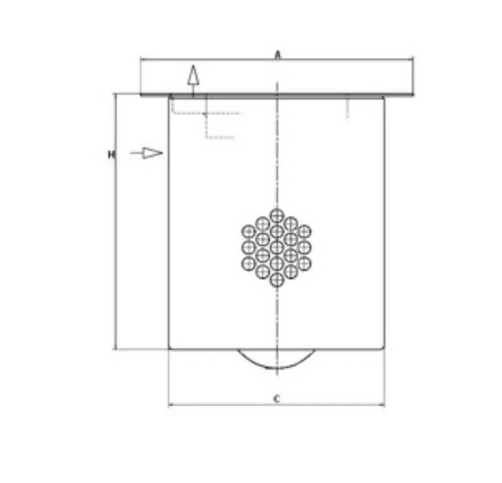 Mann-Filter - LE 135 003 x - Luftentölelement