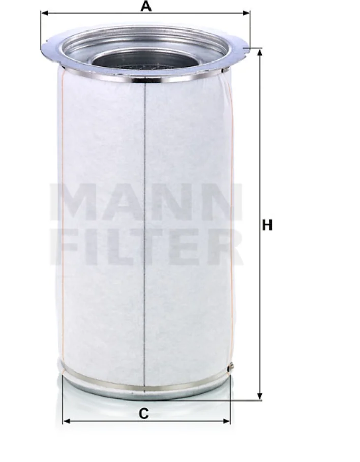 Mann-Filter - LE 16 002 - Luftentölelement