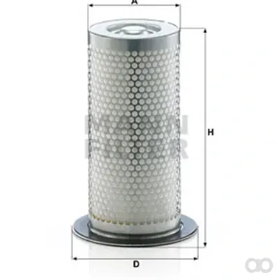 Mann-Filter - LE 22 002 x - Luftentölelement (inkl. Dichtung)