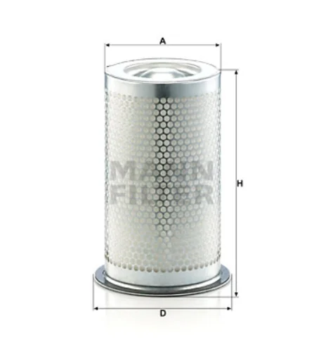 Mann-Filter - LE 23 002 x - Luftentölelement (inkl. Dichtung)