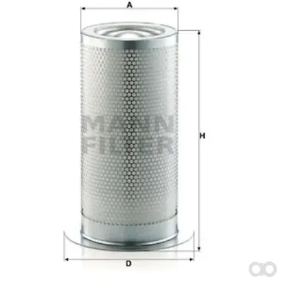 Mann-Filter - LE 27 002 x - Luftentölelement (inkl. Dichtung)