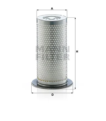 Mann-Filter - LE 27 005 x - Luftentölelement
