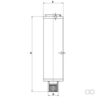 Mann-Filter - LE 3018 - Luftentölelement 49 300 55 311