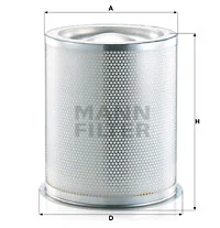 Mann-Filter - LE 38 006 x - Luftentölelement
