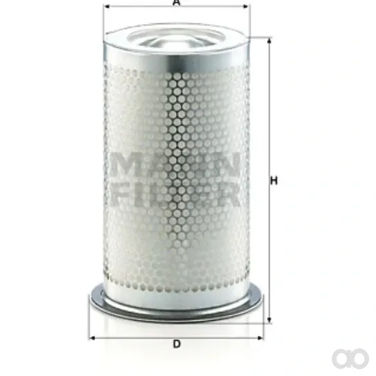 Mann-Filter - LE 40 001 - Luftentölelement