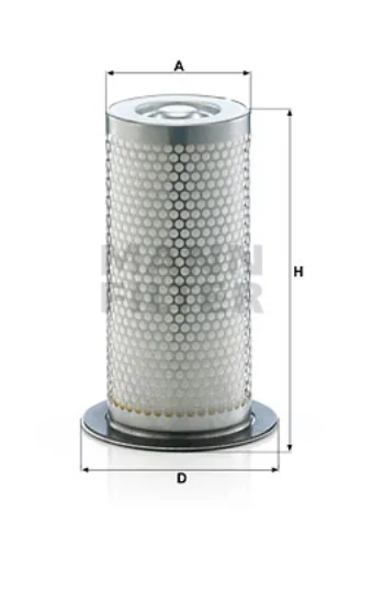 Mann-Filter - LE 44 001 x - Luftentölelement