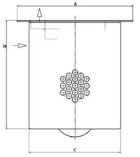 Mann-Filter - LE 48 002 - Luftentölelement
