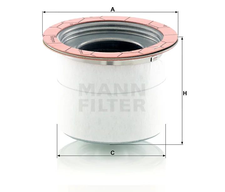 Mann-Filter - LE 5010 - Luftentölelement (inkl. Dichtung)