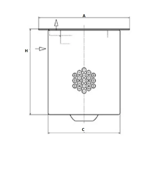 Mann-Filter - LE 76 001 x - Luftentölelement
