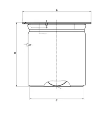 Mann-Filter - LE 78 005 - Luftentölelement