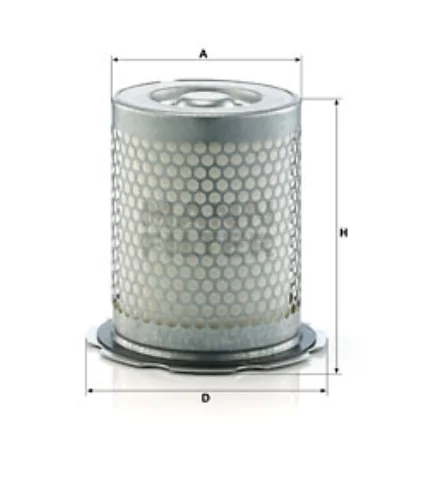 Mann-Filter - LE 8004 x - Luftentölelement