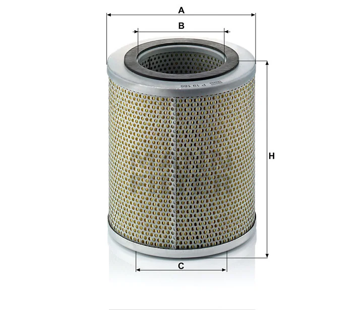 Mann-Filter - P 19 185 - Flüssigkeitsfilterelement