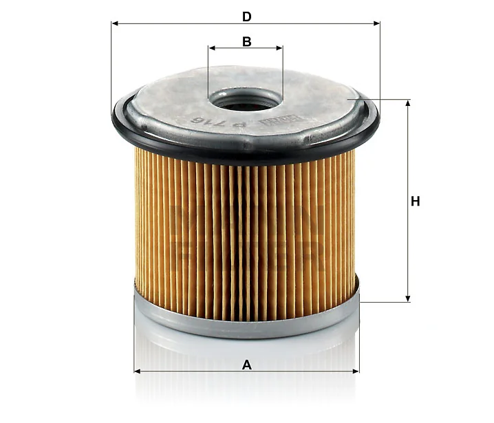 Mann-Filter - P 716 - Kraftstofffilterelement