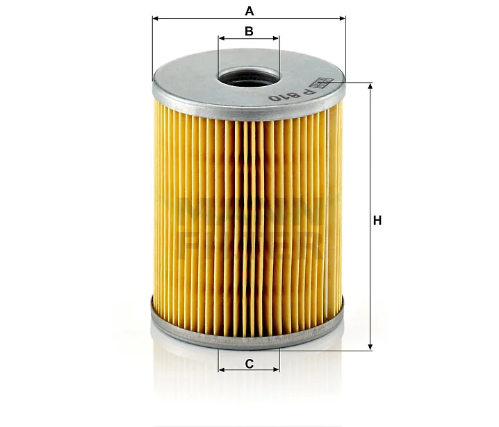Mann-Filter - P 810 x - Kraftstofffilterelement