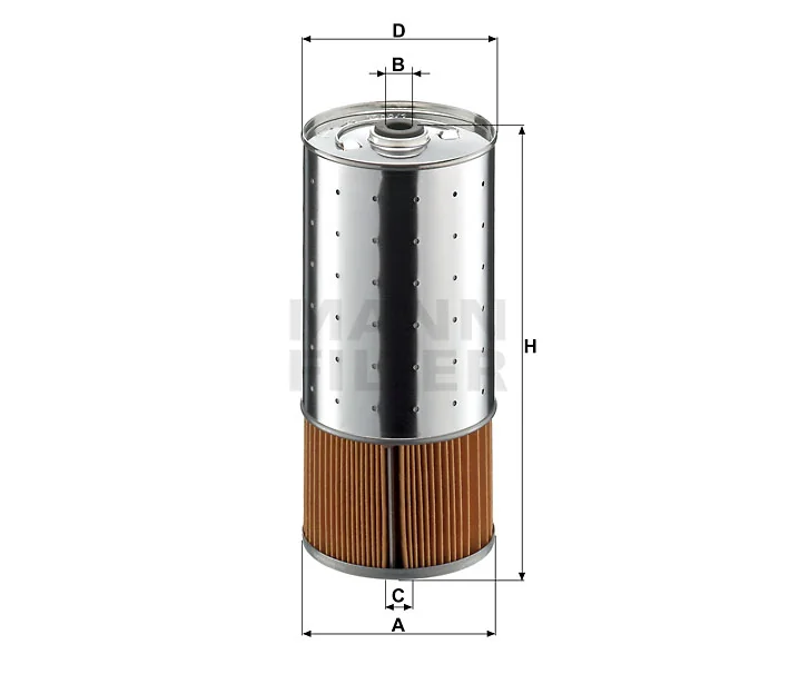Mann-Filter - PF 1055/1 x - Flüssigkeitsfilterelement
