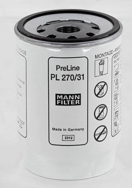 Mann-Filter - PL 270/31 z - Kraftstofffilter SpinOn (Vorfilter)