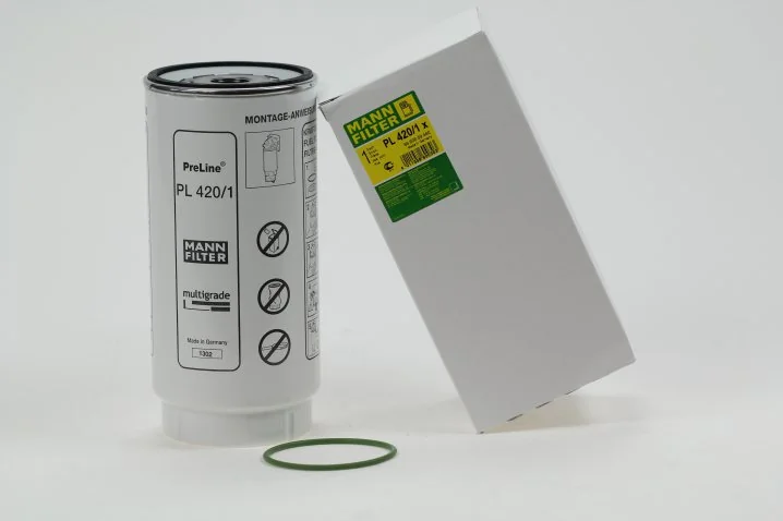 Mann-Filter - PL 420/1 x - Kraftstofffilter SpinOn (Vorfilter)