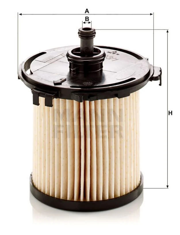 Mann-Filter - PU 12 003/1 z - Kraftstofffilterelement (metallfrei)