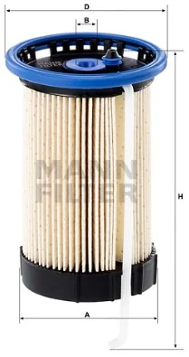 Mann-Filter - PU 8014 - Kraftstofffilterelement (metallfrei)